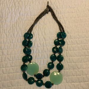 Pono necklace. Green. Barely worn.